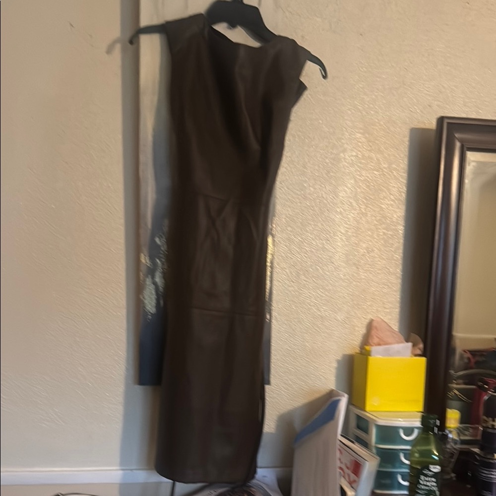 Ann Taylor Black Midi Sheath Dress